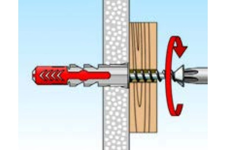 Купить Дюбель универсальный DUOPOWER 8x40  FISCHER фото №4