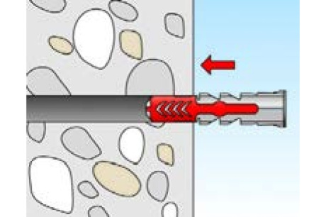 Купить Дюбель универсальный DUOPOWER 10x50  FISCHER 555010 фото №8
